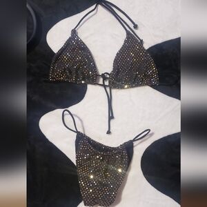 💥 Black and Gold bikini